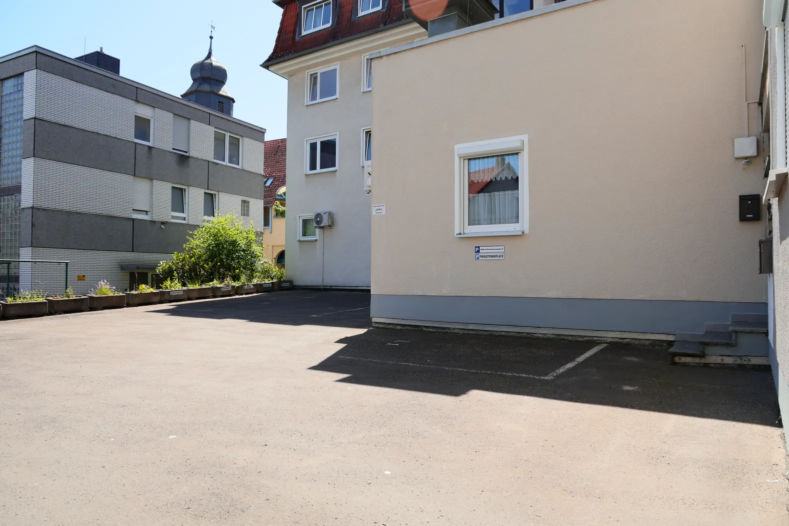 Rear parking